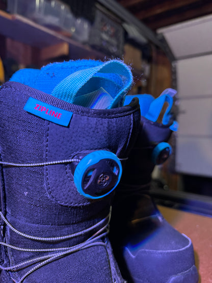 Burton Zipline BOA Snowboard Boots – Youth Size 6K