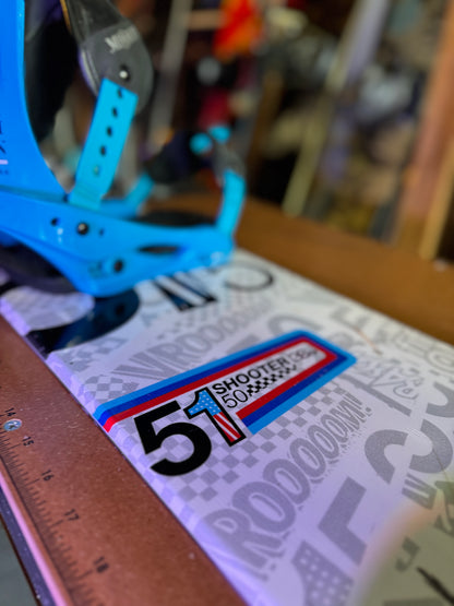 5051 Snowboard (139cm) with Burton bindings