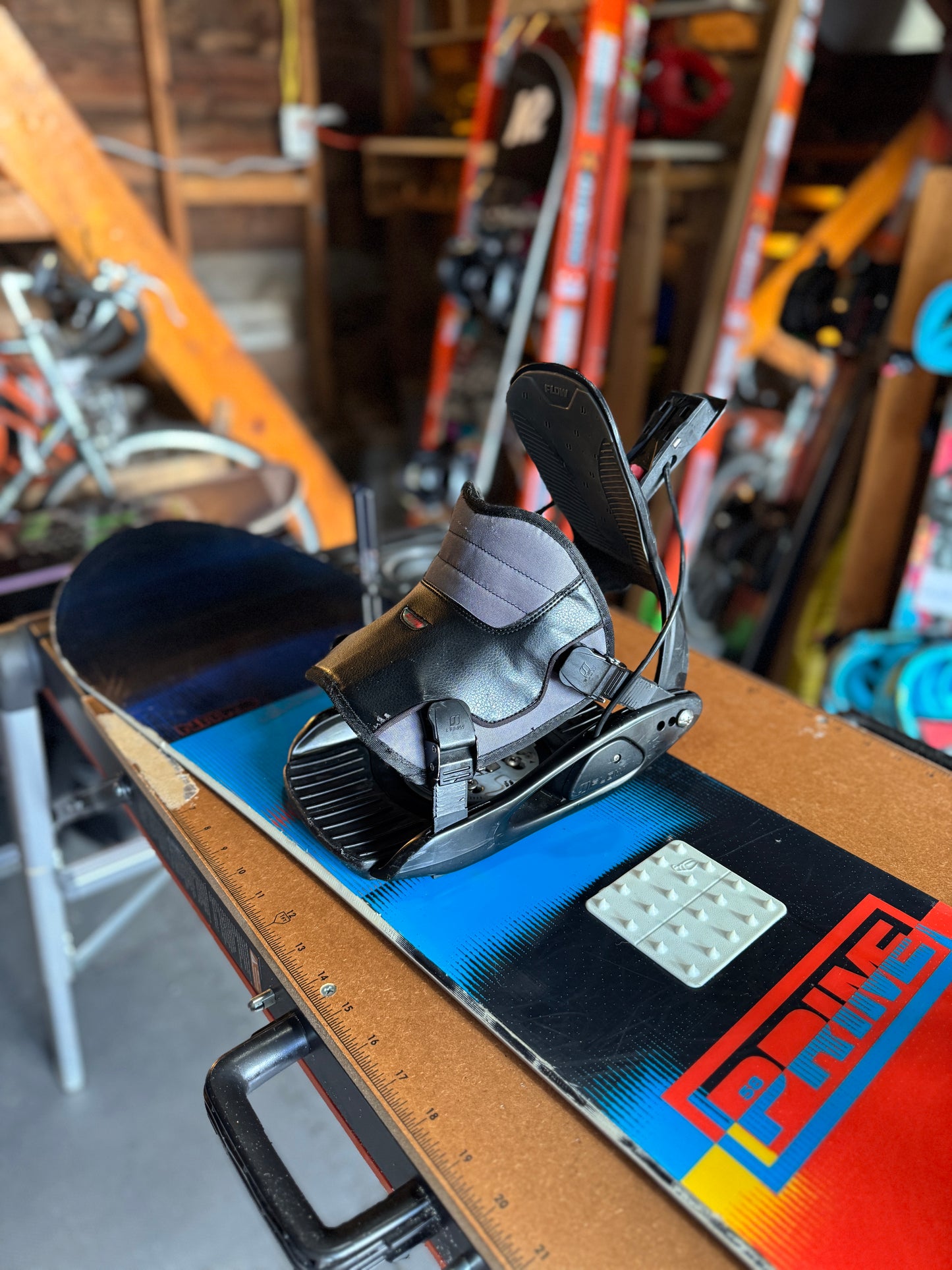 Nitro Snowboard w/ Step-On Flow Bindings