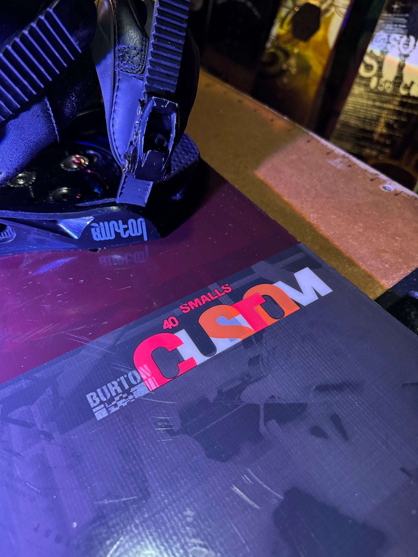 Burton Custom 140 w/ Burton Freestyle bindings Small
