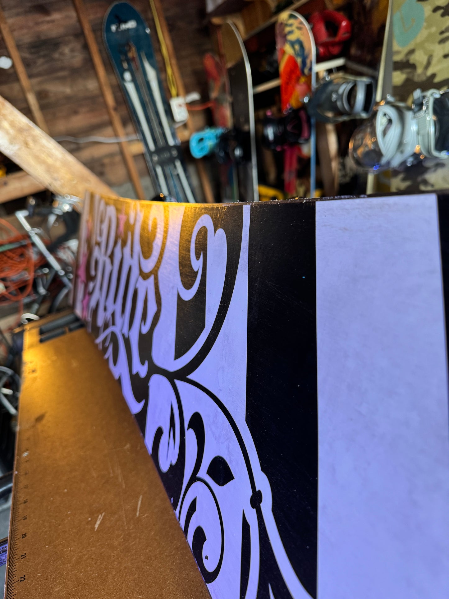 Ride Snowboard (151cm) with 
matching Ride Bindings in perfect condition
