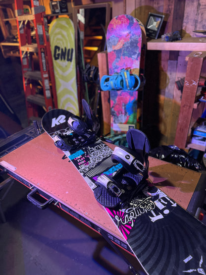 Ride Snowboard 147cm with Roxy Bindings – Slope-Ready!