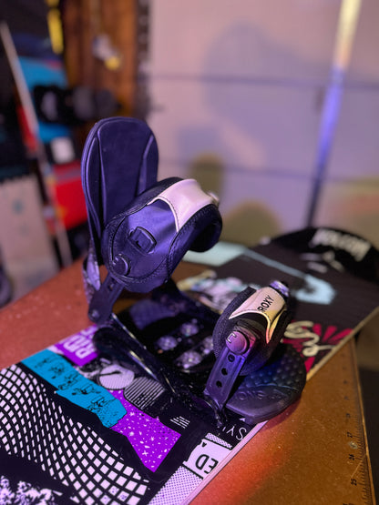 Ride Snowboard 147cm with Roxy Bindings – Slope-Ready!