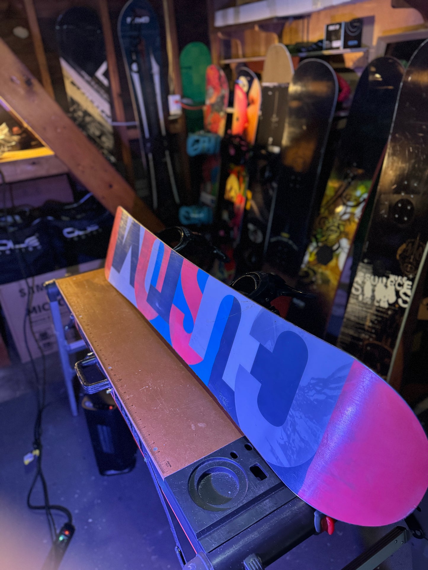 Burton Custom 140 w/ Burton Freestyle bindings Small